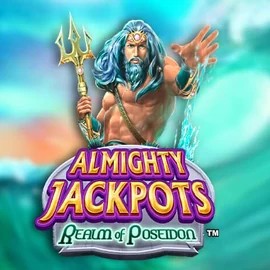 Enjoy Almighty Jackpots – Realm of Poseidon by Novomatic – logo hosted on liraspins.dk
