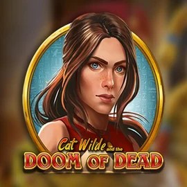 Cat Wilde and the Doom of Dead slot logo by Play'n GO at LiraSpin Casino