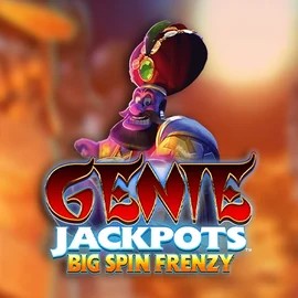 Genie Jackpots: Big Spin Frenzy slot visual from Blueprint Gaming available on liraspins.dk