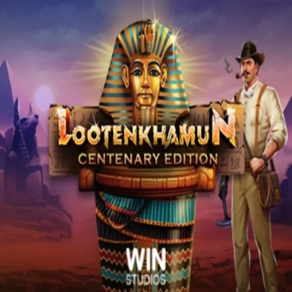 Official Slots logo: Loot'en Khamun the Dead Sea Scrolls by Win Studios at LiraSpin Casino