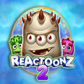 Slots logo of Reactoonz 2 from Play'n GO at LiraSpin Casino