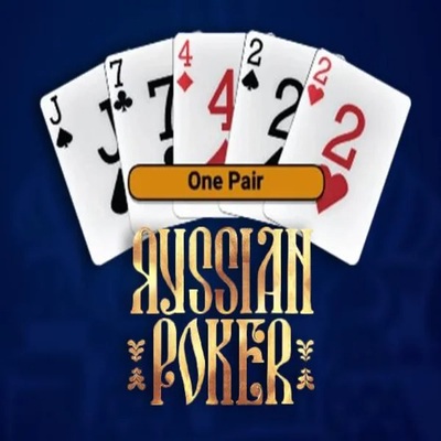 Russian Poker logo by OneTouch Games LiraSpin Casino