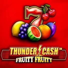 Thunder Cash Fruity Fruity game by Novomatic – logo hosted on LiraSpin Casino